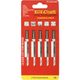 U-shank Jigsaw Blade20tpi For Wood 1.4mm 5pc